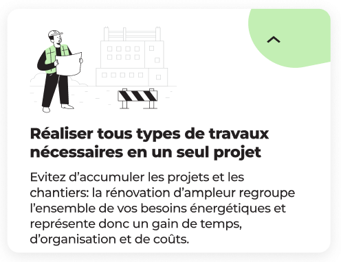 Réaliser tous types de travaux nécessaire en un seul projet