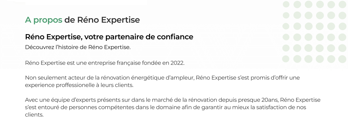 Réno Expertise, votre partenaire de confiance