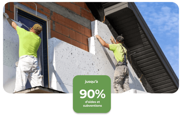 Travaux d'isolation extérieure